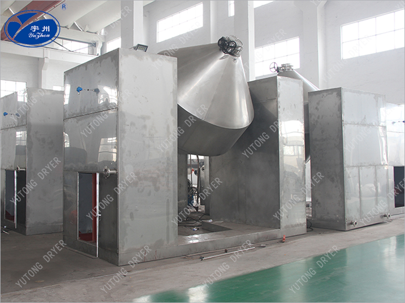 Carrageenan double cone rotary vacuum dryer production line